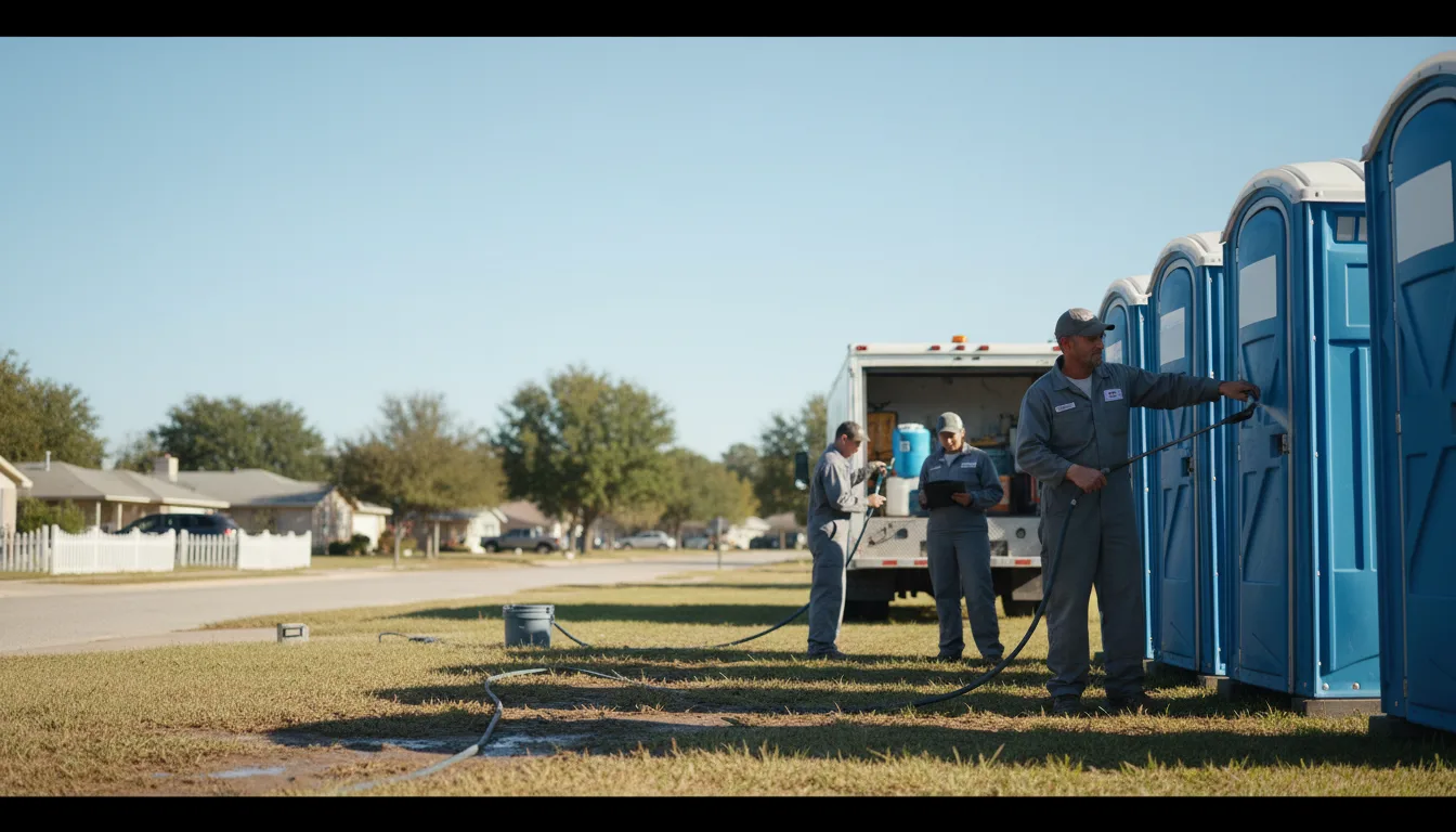 Long-Term Portable Toilet Rental in Horton, KS near me
